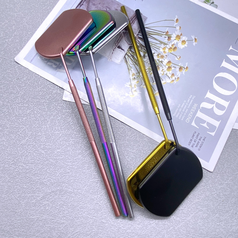Gardening Tools Long Handle - 1 PC หลายสีปลอม Lash Mirror Eyelash