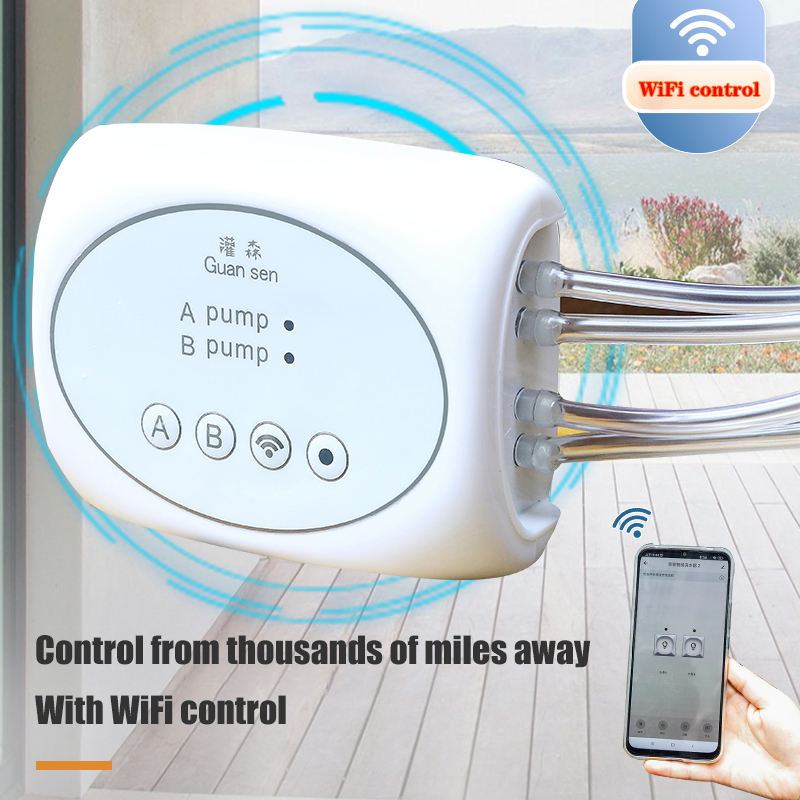 Automatic Plant Waterer - WiFi สมาร์ทสวนชลประทาน Controller โรงงานอัตโนมัติหยดระบบชลประทานชุดโทรศัพท์มือถือควบคุมรดน้ําจับเวลาอุปกรณ์