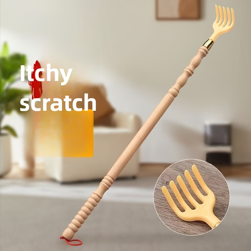 Gardening Tools Long Handle - ที่เกาหลัง 1/2/3 ชิ้น ด้ามไม้ยาว อุปกรณ์บรรเทาอาการคัน