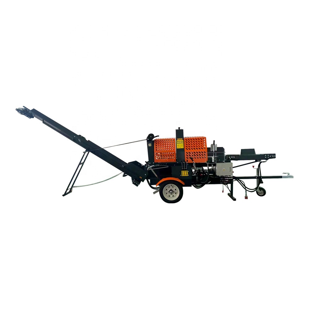 Gardening Tools Video - เครื่องผ่าฟืนแนวนอน 20 ตัน ได้รับการรับรองมาตรฐาน CE พร้อมเครื่องยนต์คุณภาพสูง