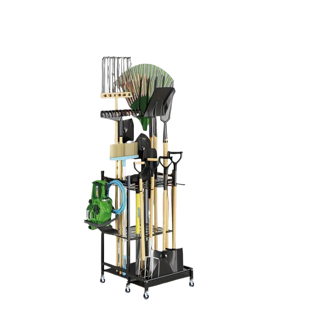 ชั้นวางอุปกรณ์ทำสวนเหล็กดัดแบบ - Gardening Tools Amazon บทวิจารณ์และราคา