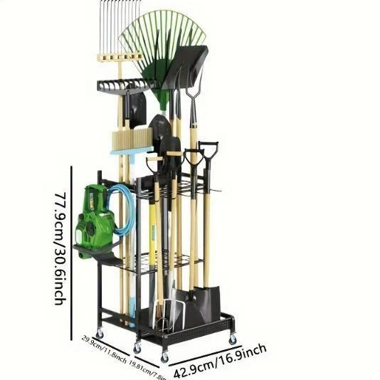 ชั้นวางอุปกรณ์ทำสวนเหล็กดัดแบบ - Gardening Tools Amazon บทวิจารณ์และราคา