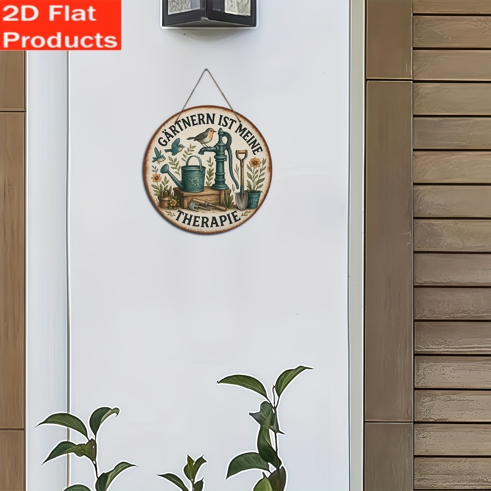 ป้ายสวนวินเทจ 2D แบบแบน 1 ชิ้น - Gardening Tools German บทวิจารณ์และราคา