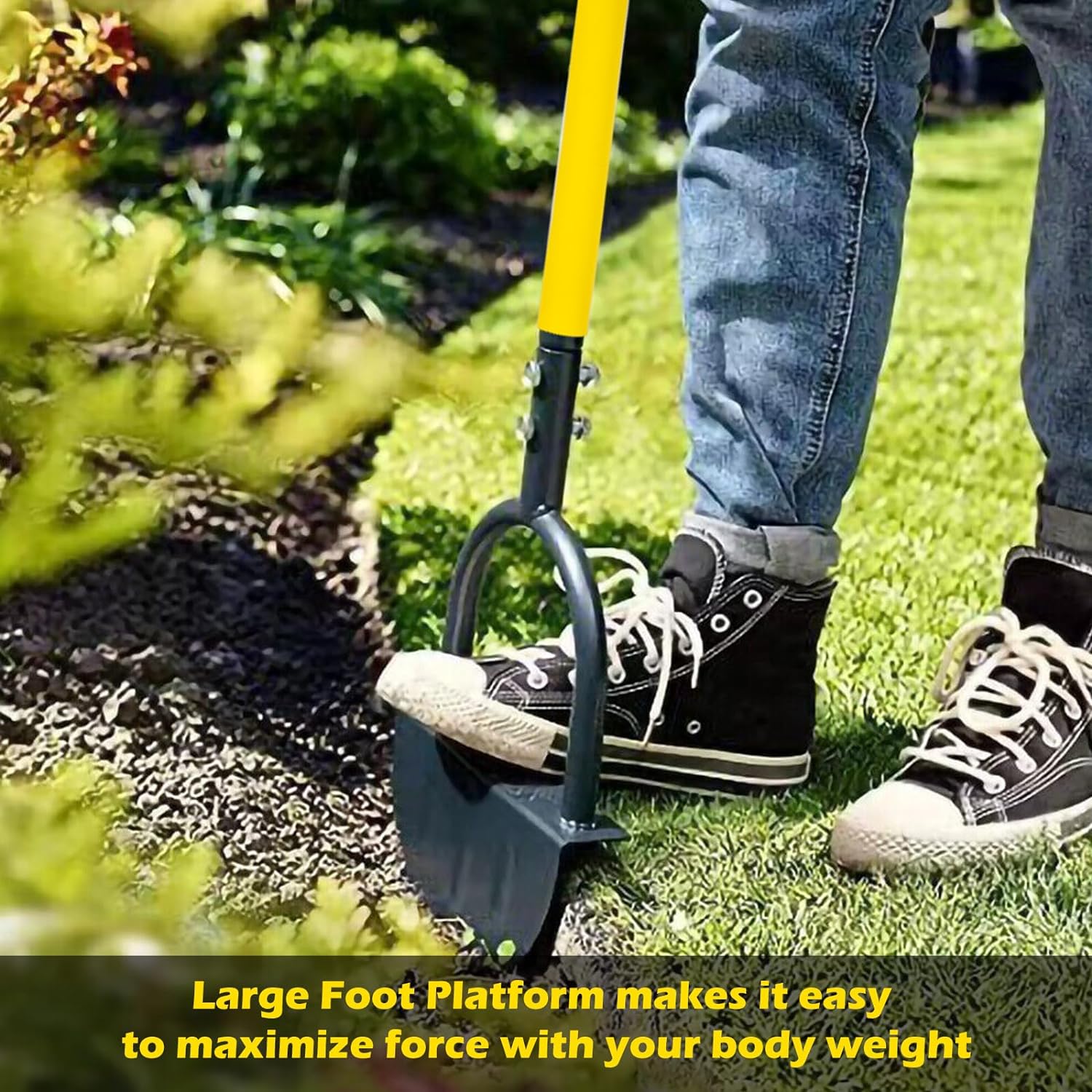 พลั่วตัดหญ้าทำจากเหล็กแบบแมนนว - Gardening Tools Edger บทวิจารณ์และราคา