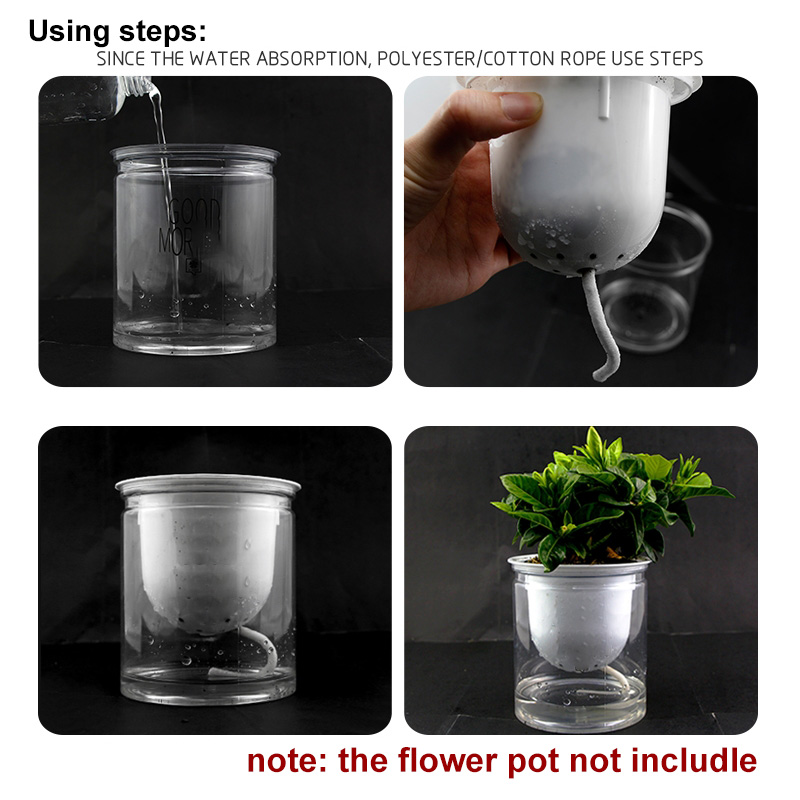 เชือกฝ้ายสำหรับรดน้ำต้นไม้แบบอ - Automatic Plant Waterer บทวิจารณ์และราคา