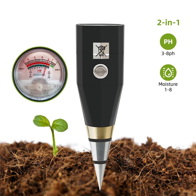 เครื่องวัดค่า pH ดิน A95G เครื - Soil Ph Meter บทวิจารณ์และราคา