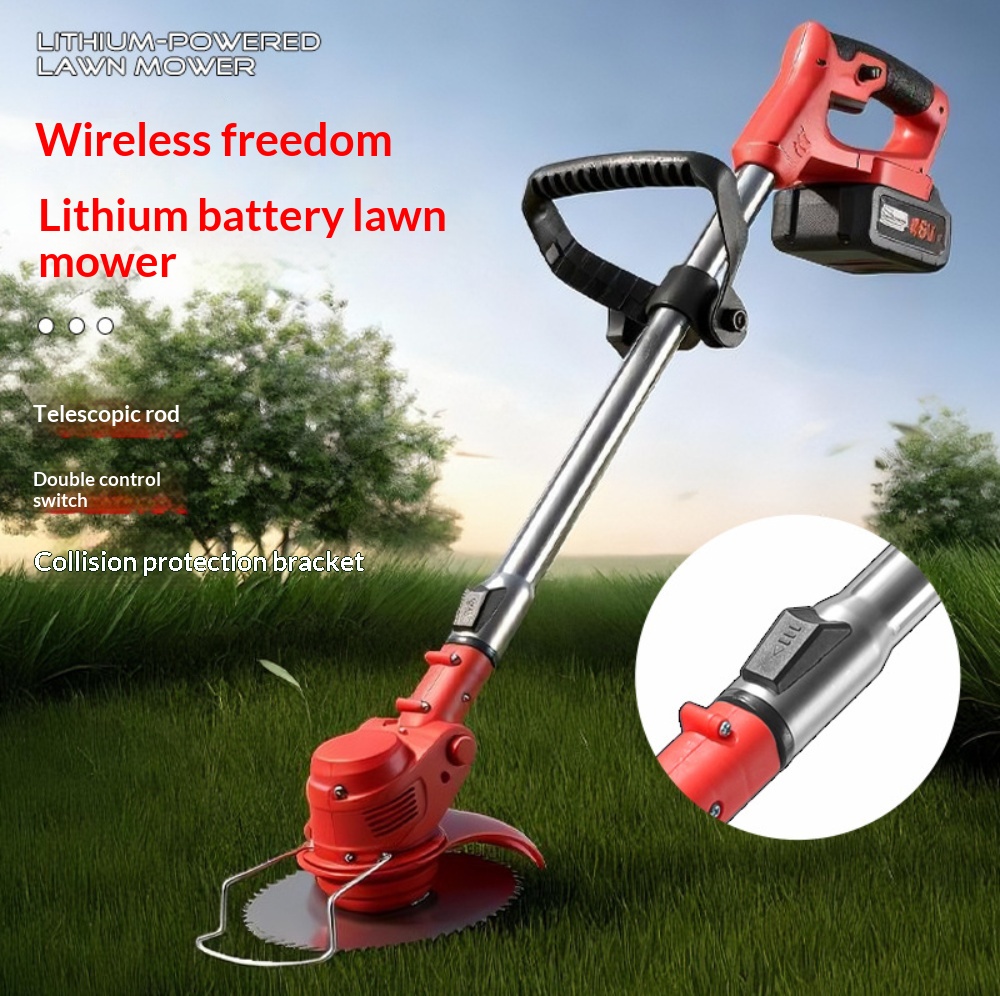 เครื่องตัดหญ้าไฟฟ้าไร้สายแบบมื - Gardening Tools Lawn Mower บทวิจารณ์และราคา
