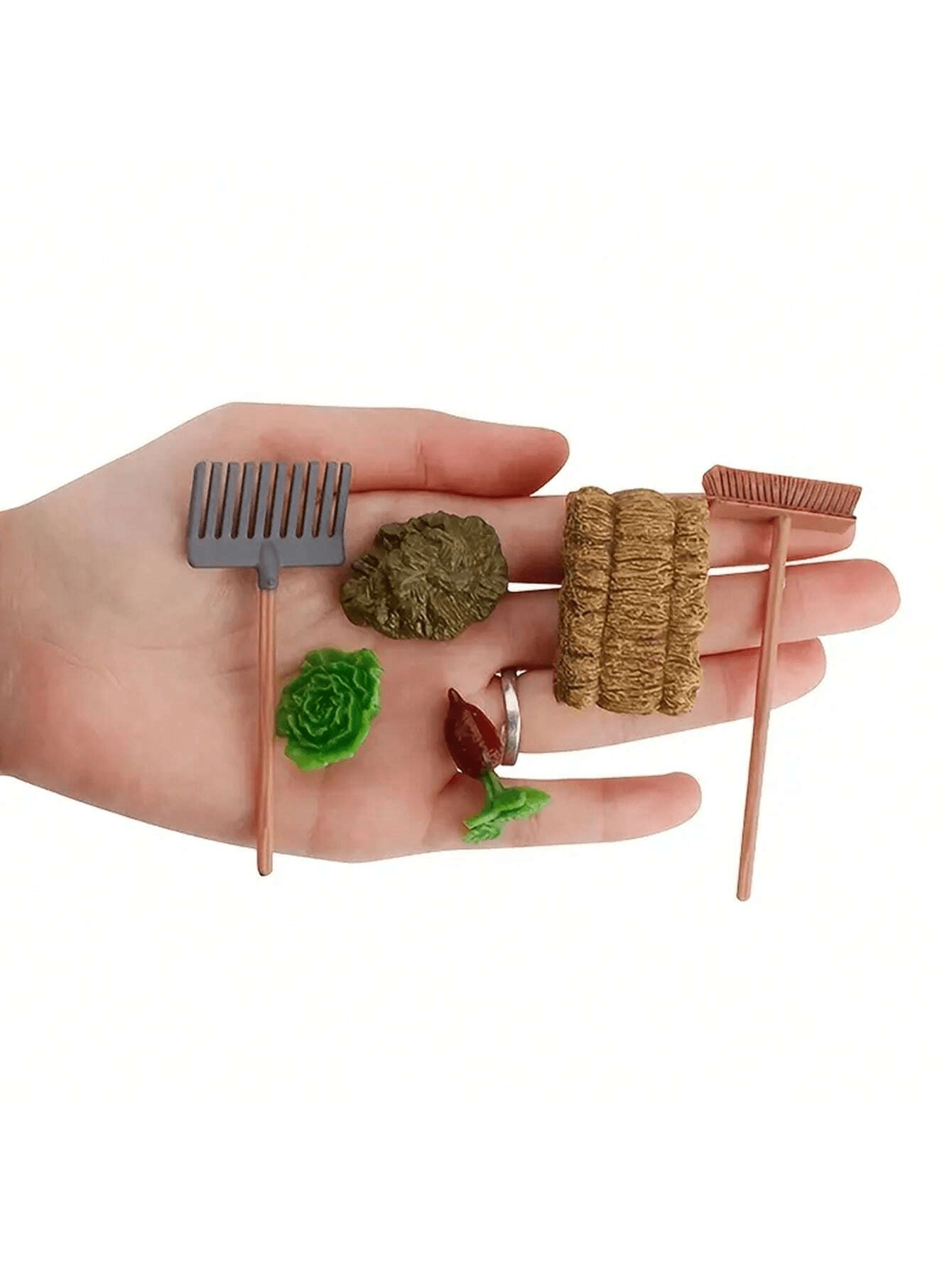 เครื่องมือทำสวนจิ๋วสำหรับบ้านต - Gardening Tools Lawn Mower บทวิจารณ์และราคา