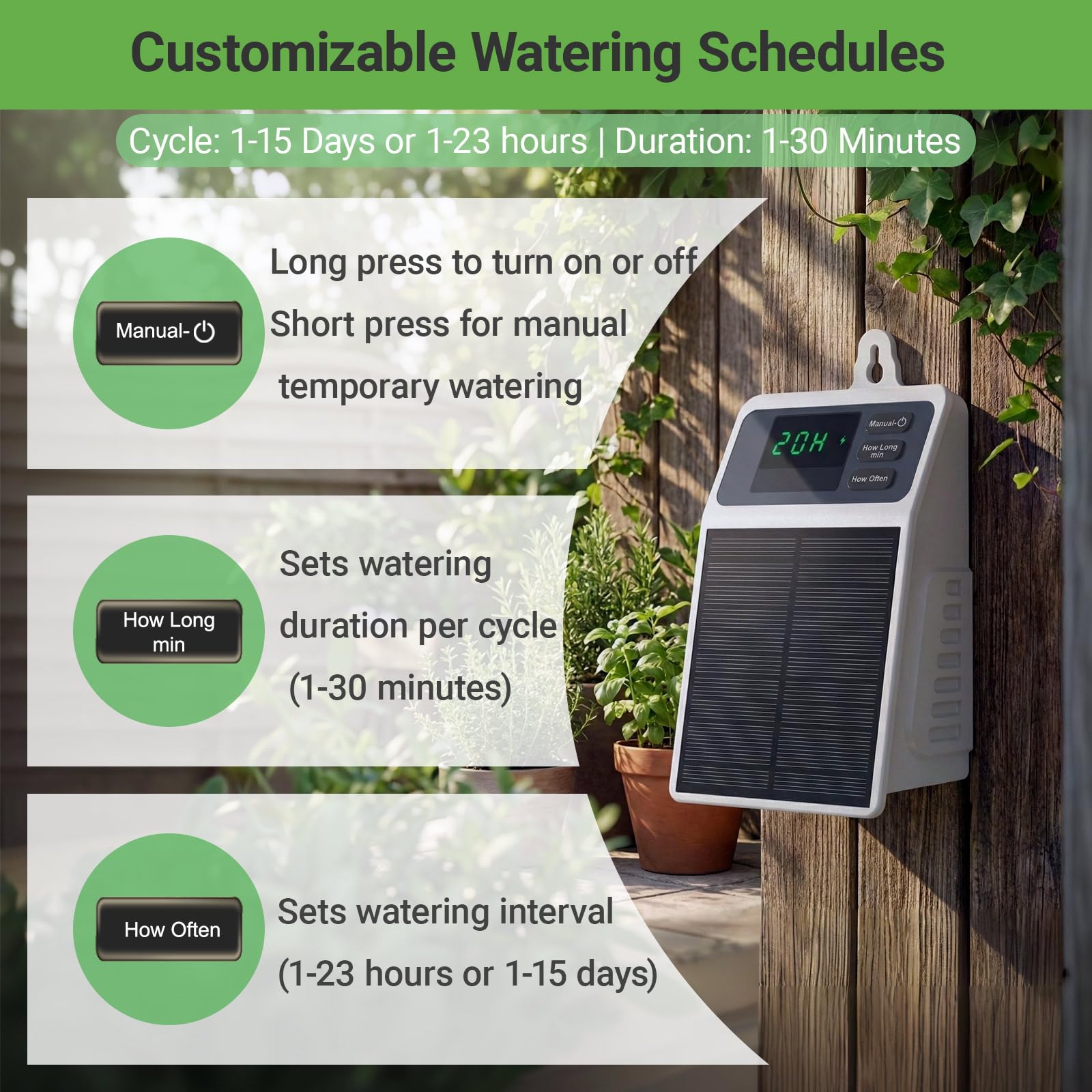 ระบบให้น้ำหยดด้วยพลังงานแสงอาท - Automatic Plant Waterer บทวิจารณ์และราคา