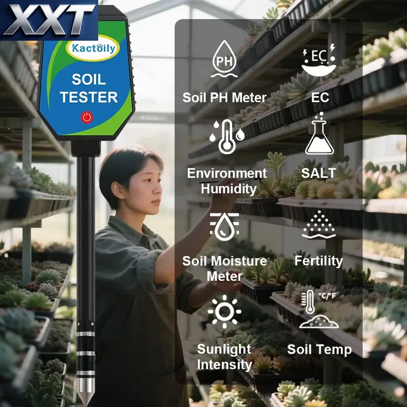 เครื่องวัดคุณสมบัติของดินแบบไร - Soil Ph Meter บทวิจารณ์และราคา