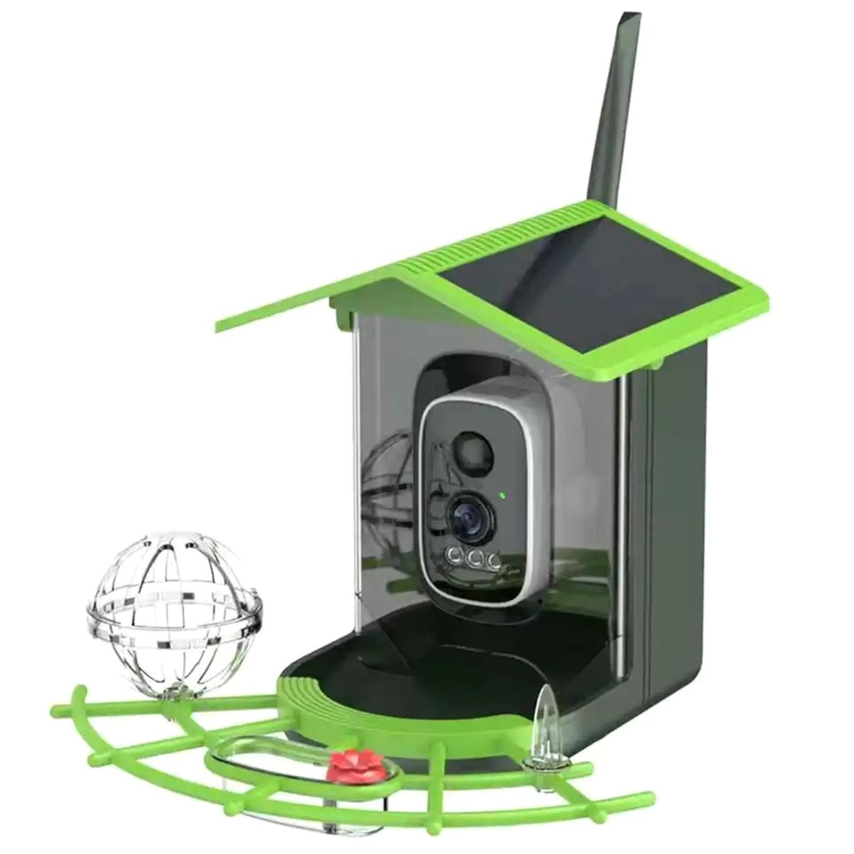 กล้องให้อาหารนกอัจฉริยะ ABPP พ - Gardening Tools Video บทวิจารณ์และราคา