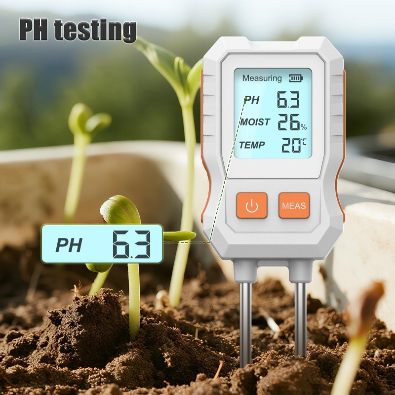 เครื่องทดสอบดินแบบดิจิตอล 3-in - Soil Ph Meter บทวิจารณ์และราคา