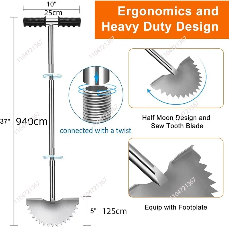 เครื่องตัดหญ้าแบบมือถือ สแตนเล - Gardening Tools Edger บทวิจารณ์และราคา