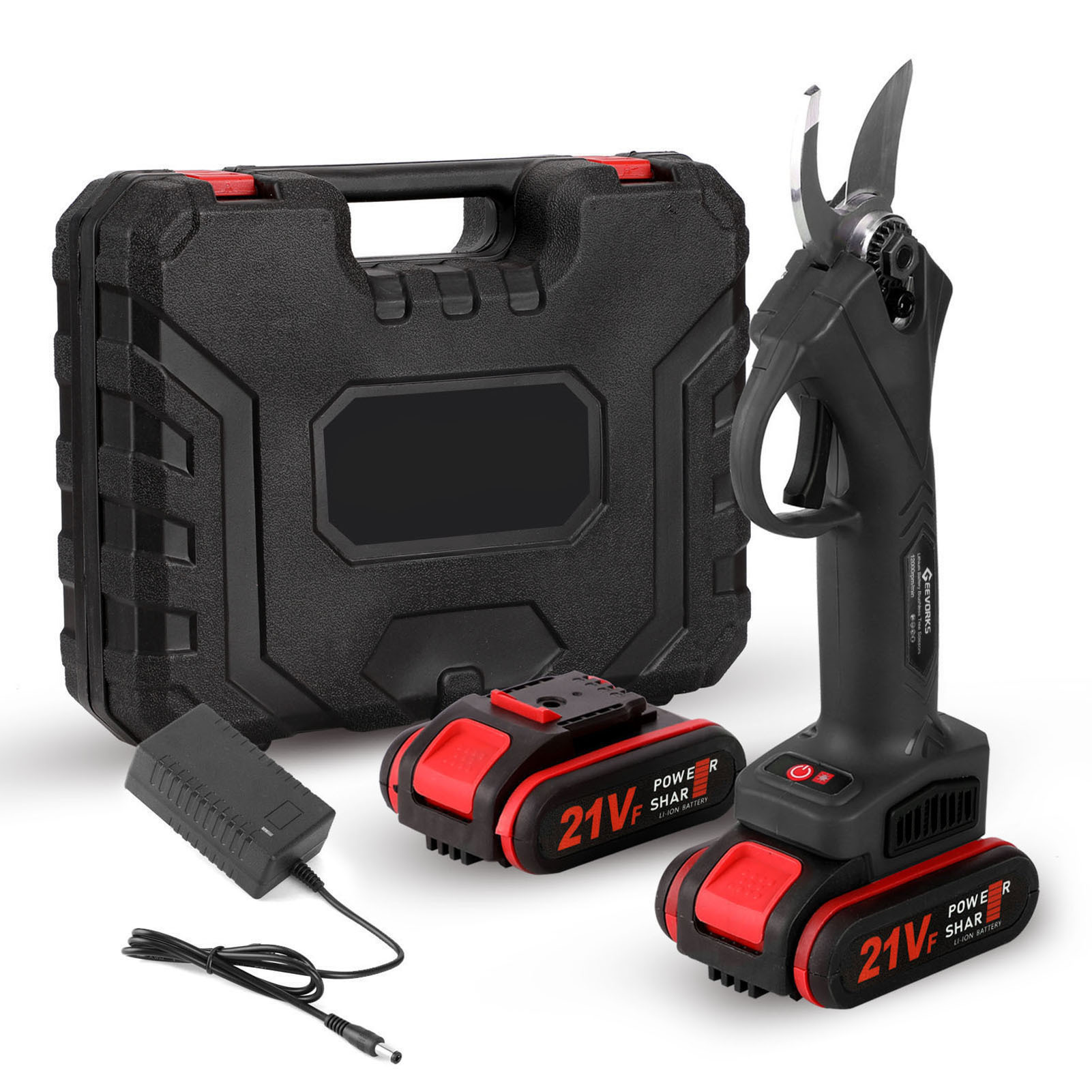 กรรไกรแบตเตอรี่ลิเธียมแบบมือถื - Gardening Tools Amazon บทวิจารณ์และราคา