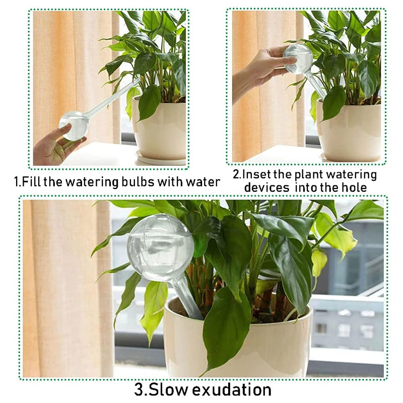 5/10PCS พืชรดน้ําอัตโนมัติหลอด - Automatic Plant Waterer บทวิจารณ์และราคา